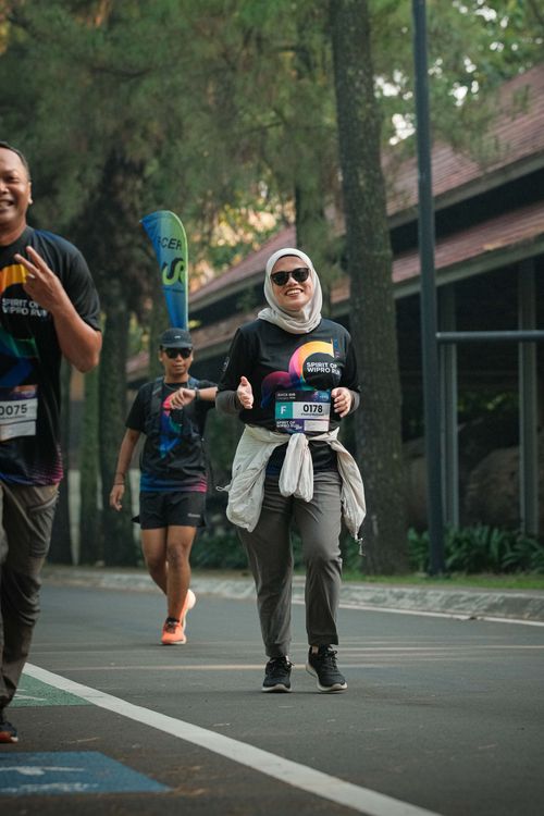 Race photo from WIPRO RUN 2025 - Vitalis Unza 20th Anniversary