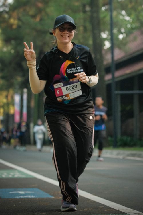 Race photo from WIPRO RUN 2025 - Vitalis Unza 20th Anniversary
