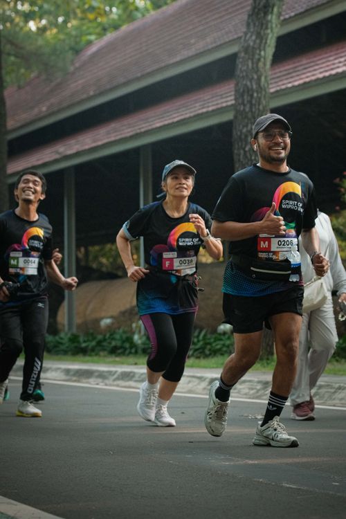 Race photo from WIPRO RUN 2025 - Vitalis Unza 20th Anniversary