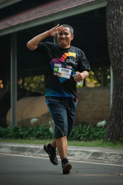 Race photo from WIPRO RUN 2025 - Vitalis Unza 20th Anniversary