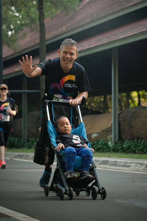 Race photo from WIPRO RUN 2025 - Vitalis Unza 20th Anniversary