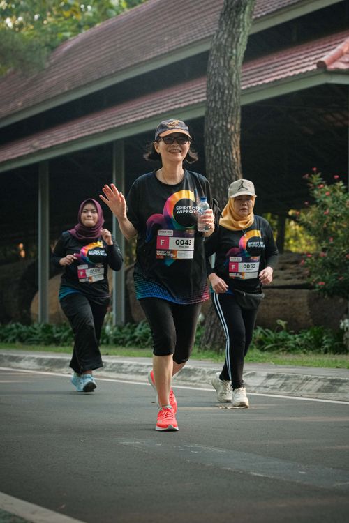 Race photo from WIPRO RUN 2025 - Vitalis Unza 20th Anniversary