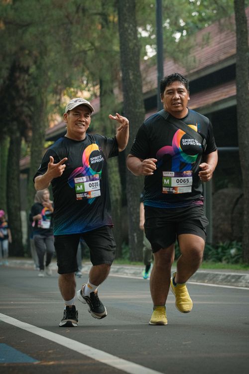 Race photo from WIPRO RUN 2025 - Vitalis Unza 20th Anniversary