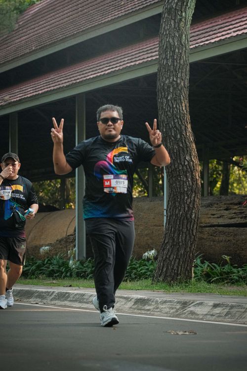 Race photo from WIPRO RUN 2025 - Vitalis Unza 20th Anniversary