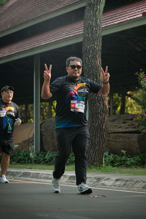 Race photo from WIPRO RUN 2025 - Vitalis Unza 20th Anniversary