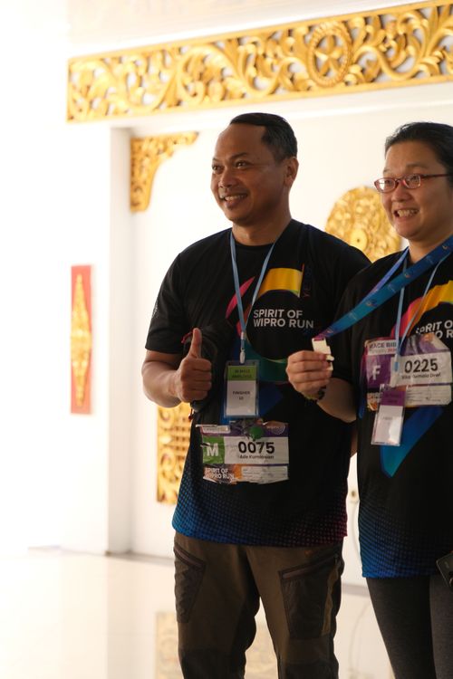 Race photo from WIPRO RUN 2025 - Vitalis Unza 20th Anniversary