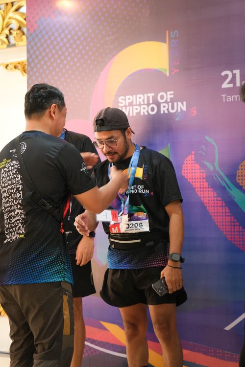 Race photo from WIPRO RUN 2025 - Vitalis Unza 20th Anniversary