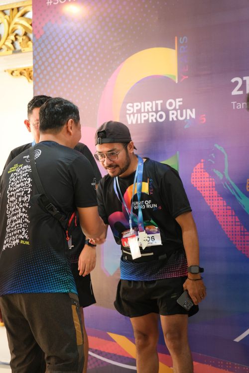 Race photo from WIPRO RUN 2025 - Vitalis Unza 20th Anniversary