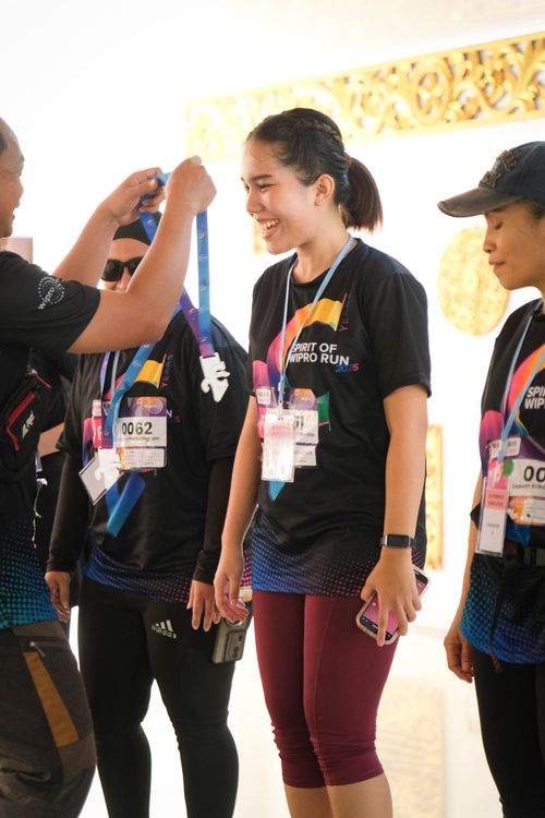 Race photo from WIPRO RUN 2025 - Vitalis Unza 20th Anniversary