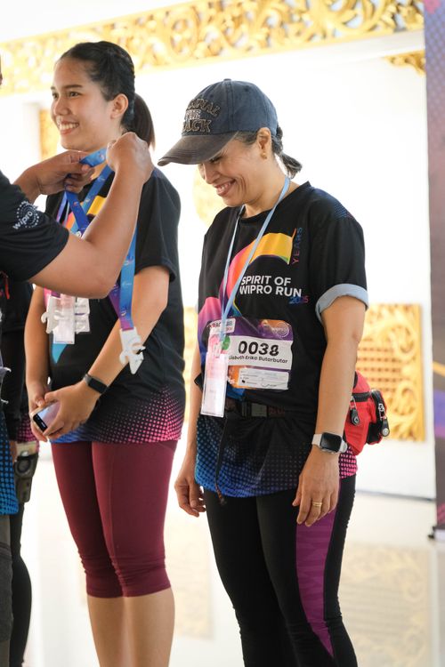 Race photo from WIPRO RUN 2025 - Vitalis Unza 20th Anniversary
