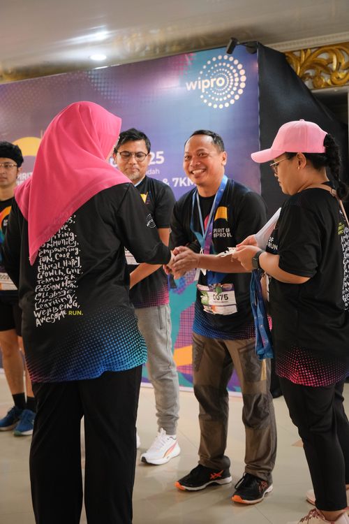 Race photo from WIPRO RUN 2025 - Vitalis Unza 20th Anniversary