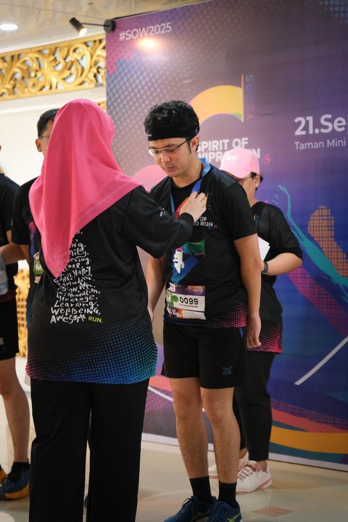 Race photo from WIPRO RUN 2025 - Vitalis Unza 20th Anniversary