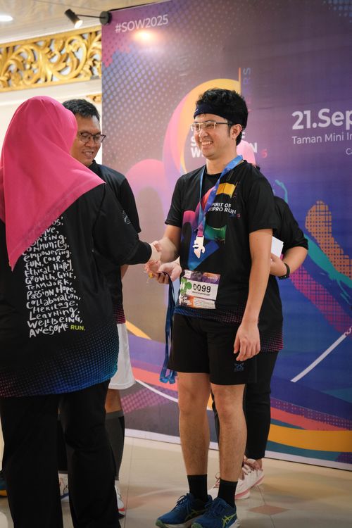 Race photo from WIPRO RUN 2025 - Vitalis Unza 20th Anniversary