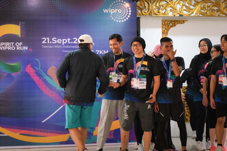 Race photo from WIPRO RUN 2025 - Vitalis Unza 20th Anniversary