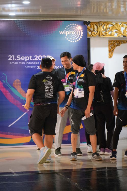 Race photo from WIPRO RUN 2025 - Vitalis Unza 20th Anniversary