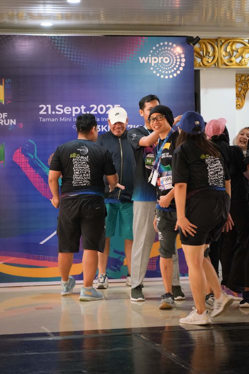 Race photo from WIPRO RUN 2025 - Vitalis Unza 20th Anniversary