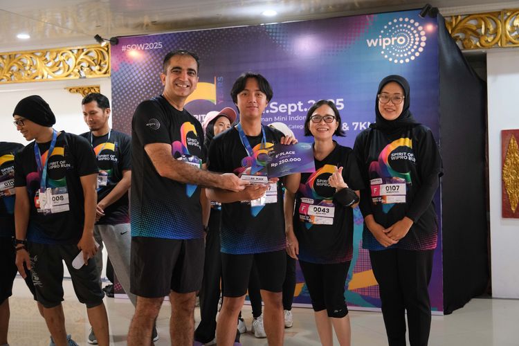 Race photo from WIPRO RUN 2025 - Vitalis Unza 20th Anniversary