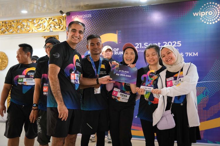Race photo from WIPRO RUN 2025 - Vitalis Unza 20th Anniversary