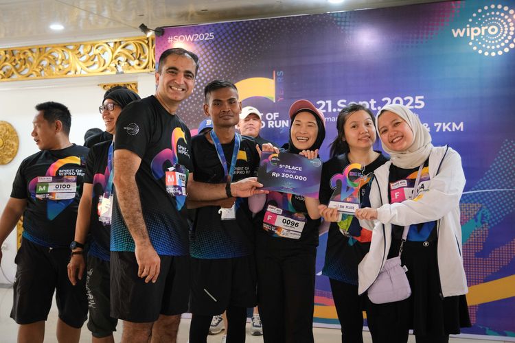 Race photo from WIPRO RUN 2025 - Vitalis Unza 20th Anniversary
