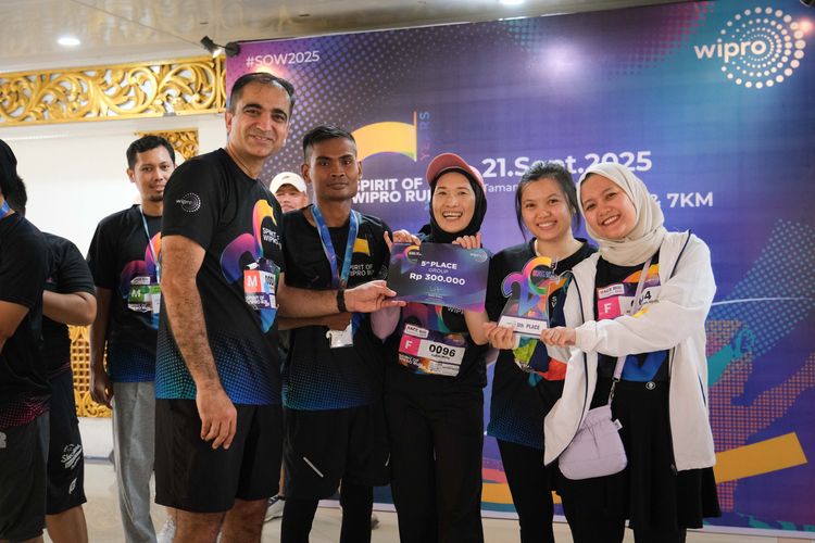 Race photo from WIPRO RUN 2025 - Vitalis Unza 20th Anniversary