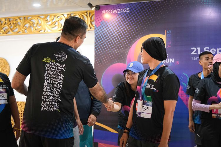 Race photo from WIPRO RUN 2025 - Vitalis Unza 20th Anniversary