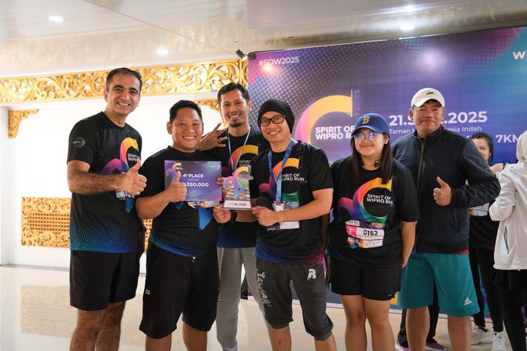 Race photo from WIPRO RUN 2025 - Vitalis Unza 20th Anniversary