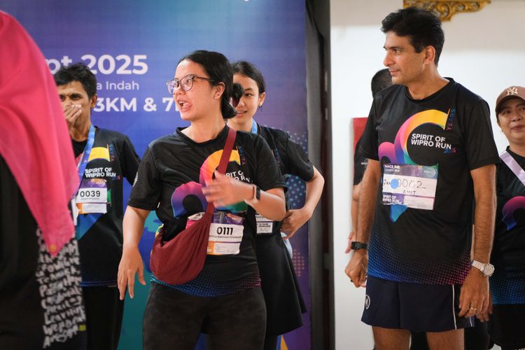 Race photo from WIPRO RUN 2025 - Vitalis Unza 20th Anniversary