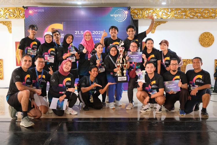 Race photo from WIPRO RUN 2025 - Vitalis Unza 20th Anniversary