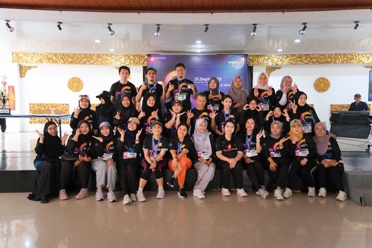 Race photo from WIPRO RUN 2025 - Vitalis Unza 20th Anniversary