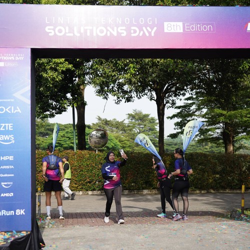 Race photo from LINTAS TEKNOLOGI SOLUTIONS DAY