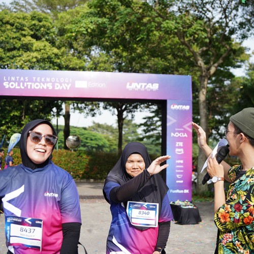 Race photo from LINTAS TEKNOLOGI SOLUTIONS DAY