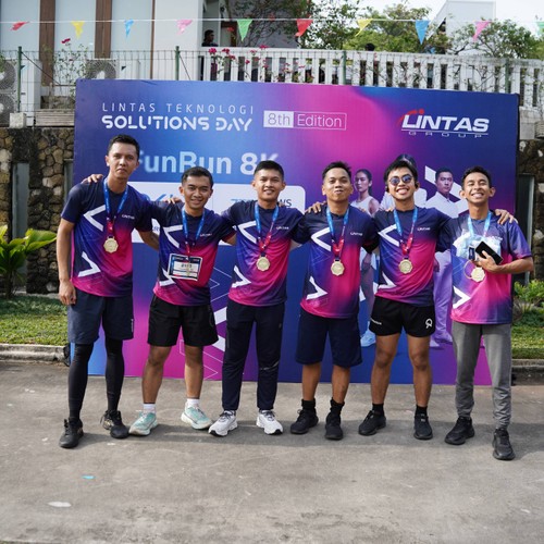 Race photo from LINTAS TEKNOLOGI SOLUTIONS DAY