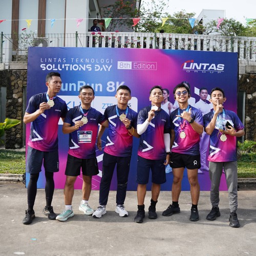 Race photo from LINTAS TEKNOLOGI SOLUTIONS DAY
