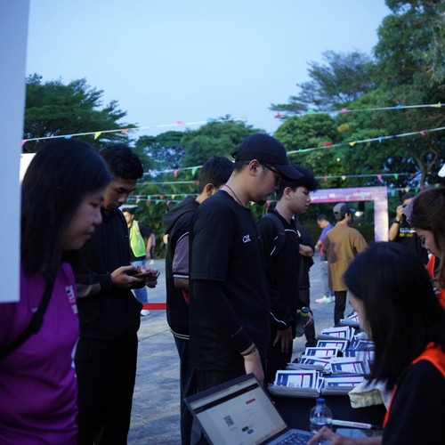 Race photo from LINTAS TEKNOLOGI SOLUTIONS DAY