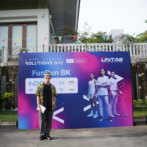 Race photo from LINTAS TEKNOLOGI SOLUTIONS DAY