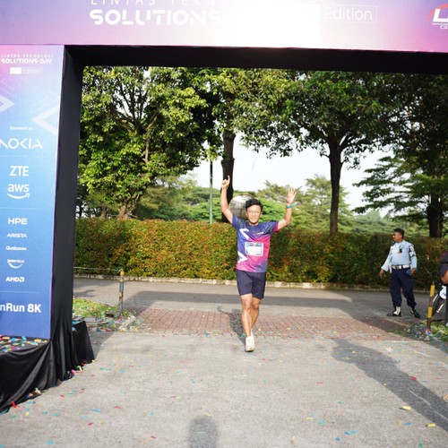 Race photo from LINTAS TEKNOLOGI SOLUTIONS DAY