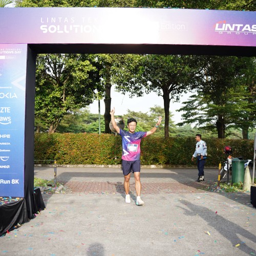 Race photo from LINTAS TEKNOLOGI SOLUTIONS DAY