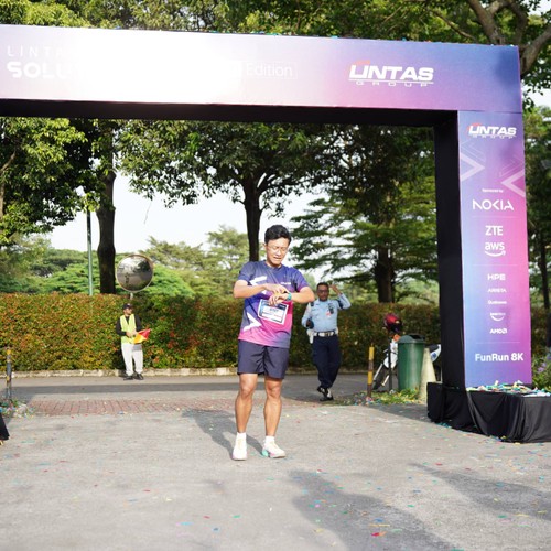 Race photo from LINTAS TEKNOLOGI SOLUTIONS DAY
