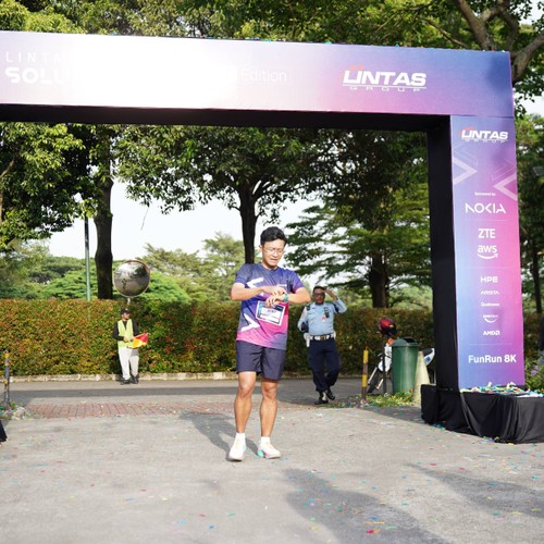 Race photo from LINTAS TEKNOLOGI SOLUTIONS DAY