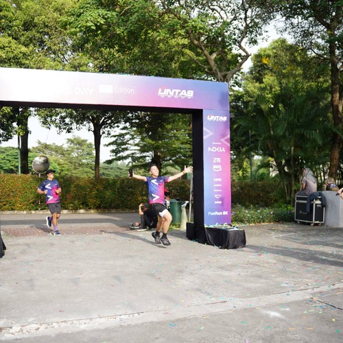 Race photo from LINTAS TEKNOLOGI SOLUTIONS DAY