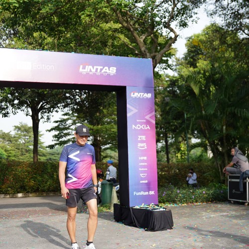 Race photo from LINTAS TEKNOLOGI SOLUTIONS DAY