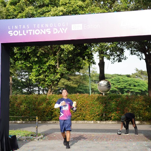 Race photo from LINTAS TEKNOLOGI SOLUTIONS DAY