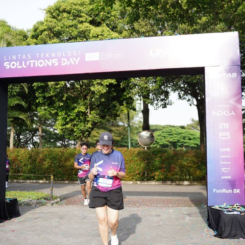Race photo from LINTAS TEKNOLOGI SOLUTIONS DAY