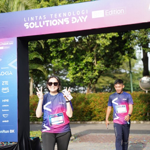 Race photo from LINTAS TEKNOLOGI SOLUTIONS DAY
