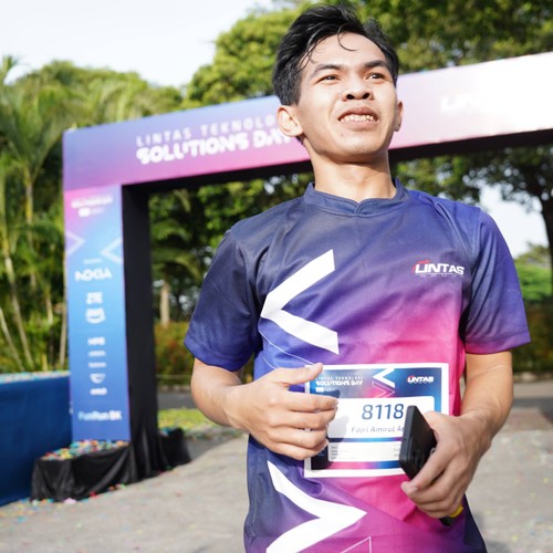 Race photo from LINTAS TEKNOLOGI SOLUTIONS DAY
