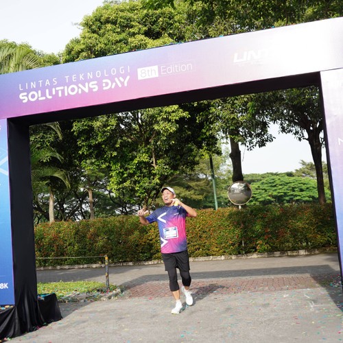 Race photo from LINTAS TEKNOLOGI SOLUTIONS DAY