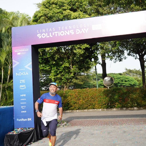 Race photo from LINTAS TEKNOLOGI SOLUTIONS DAY