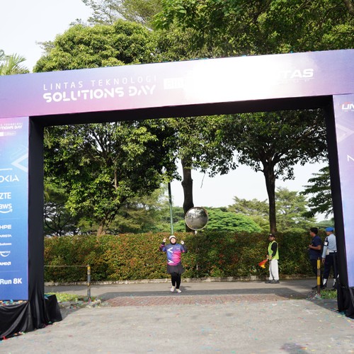 Race photo from LINTAS TEKNOLOGI SOLUTIONS DAY