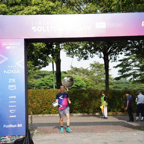 Race photo from LINTAS TEKNOLOGI SOLUTIONS DAY
