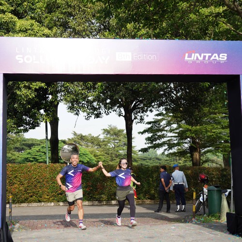 Race photo from LINTAS TEKNOLOGI SOLUTIONS DAY